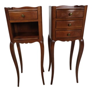 Louis XV Nightstands, 1950s, Set of 2 For Sale