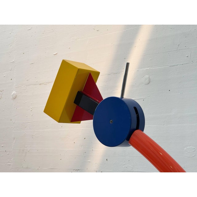 Red Vintage Treetops Floor Lamp by Ettore Sottsass, 1980s For Sale - Image 8 of 18