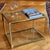 Mid-Century Modern Mid-Century Modern Two-Tier Glass Top Brass Side Table For Sale - Image 3 of 18