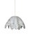 Plastic Mid-Century Modern Biomorphic White Resin Pendant Lamp For Sale - Image 7 of 12