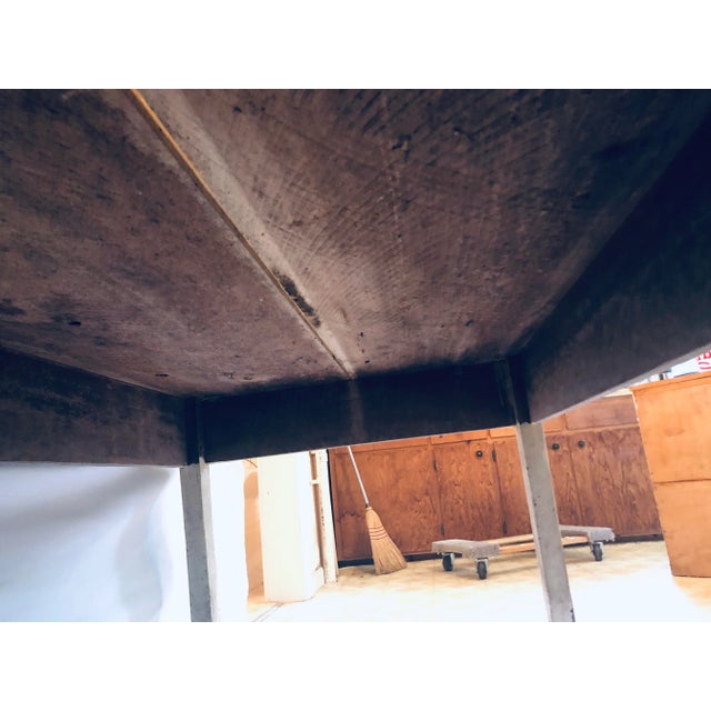 Mid 19th Century Primitive Southern Farm Table For Sale - Image 12 of 12