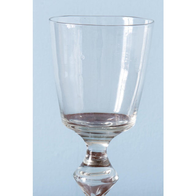 French Bourguignon Wine Glass, 1700s For Sale - Image 4 of 8