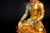 Late 20th Century Natural Rock Crystal Gilt Bronze Buddha Nepal Authenticity Seal For Sale - Image 10 of 18