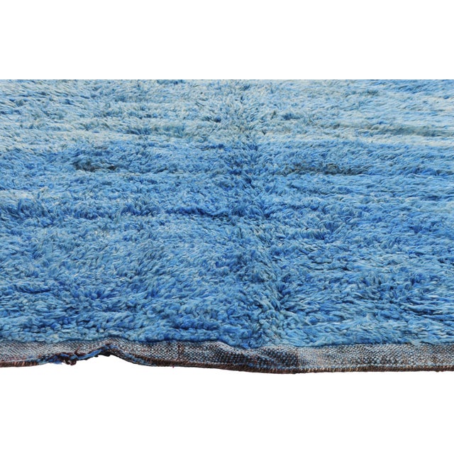Berber Tribes of Morocco Vintage Beni Mrirt Moroccan Rug, 05'04 X 11'08 For Sale - Image 4 of 10