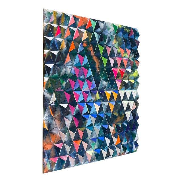 Sebastian Welzel, FIS-7 Topographie, 2024, Cardboard, Limited Edition 1 of 1 For Sale