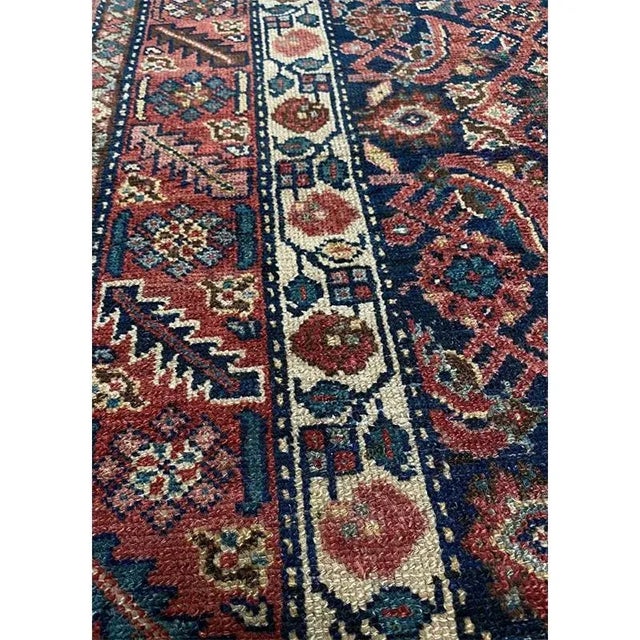 1920s Old Persian Malayer Runner Rug 3’1″ X 12’9″ For Sale - Image 11 of 13