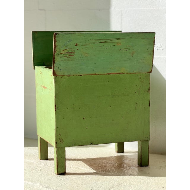 Industrial Green Storage Table, 1960s For Sale - Image 12 of 17
