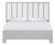 Liam Standard Bed King - Light Gray For Sale