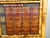 Chinoiserie English 1900s Bamboo Cabinet with Faux Books Façade and Splaying Legs For Sale - Image 3 of 11