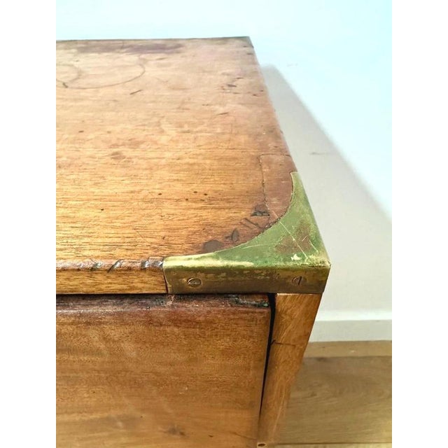 19th Century Military Campaign Chest of Drawers For Sale - Image 10 of 12