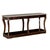 Long Timber Side Board or Console with Marble Top and Drawers with Brass Pulls Each Marble Top Varies Due to Natural...