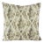 Sunbrella Zahara in Dove Pillow Cover For Sale