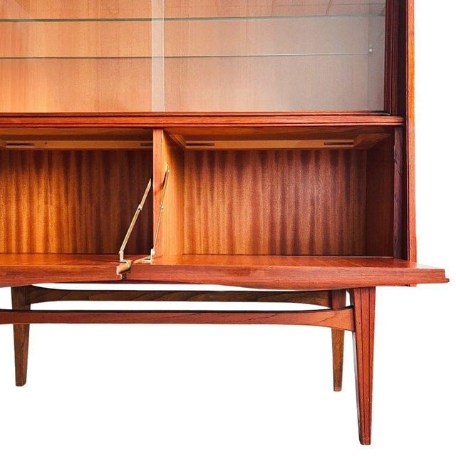 Mid-Century Danish Teak Display Cabinet, 1960s For Sale - Image 9 of 12