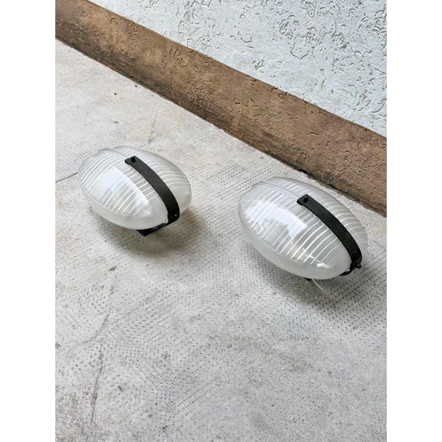 Artemide Vintage Lambda Wall Lamps by Vico Magistretti for Artemide, 1961, Set of 2 For Sale - Image 4 of 18