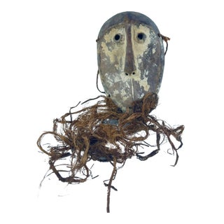 Early 20th Century Lega Bearded Mask For Sale