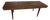 Vintage Mid Century Modern Yugoslavian Beech Wood Slat Coffee Table Bench MCM For Sale