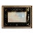 Small Antique Cherub Watercolour in Moon and Star Verre Egolisme Frame, 19th Century For Sale