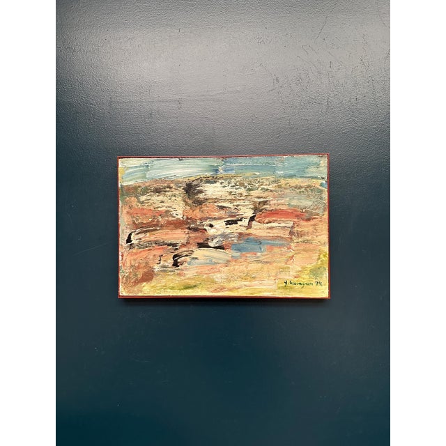 Yngve Werngren, Komposition, 1974, Oil Painting on Canvas, Framed For Sale - Image 16 of 16