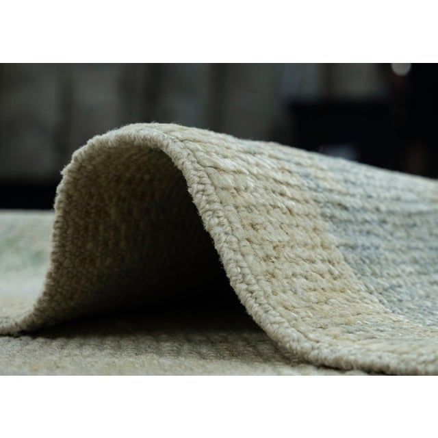 Textile Turkish Oushak Rug 5' x 6'11" #17290 For Sale - Image 7 of 8