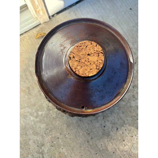 English Stoneware Brandy Dispenser, 19th Century For Sale - Image 4 of 12