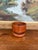 This vintage teak wood piece by Kalmar, made in Thailand, showcases a sculptural modernist form with rich grain and a...