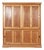 Large 19th Century English Pine Housekeepers Cabinet, 1890 For Sale