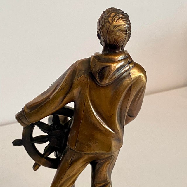 Bronze 1969 Charger Award for Leadership in Life". Trophy by Ferdinand G. Rebechini For Sale - Image 4 of 12