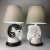 Black Vintage Italian Table Lamps, 1970s, Set of 2 For Sale - Image 8 of 18