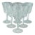 Vintage Waterford Crystal “Clare” Claret Wine Glasses - Set of 6 For Sale