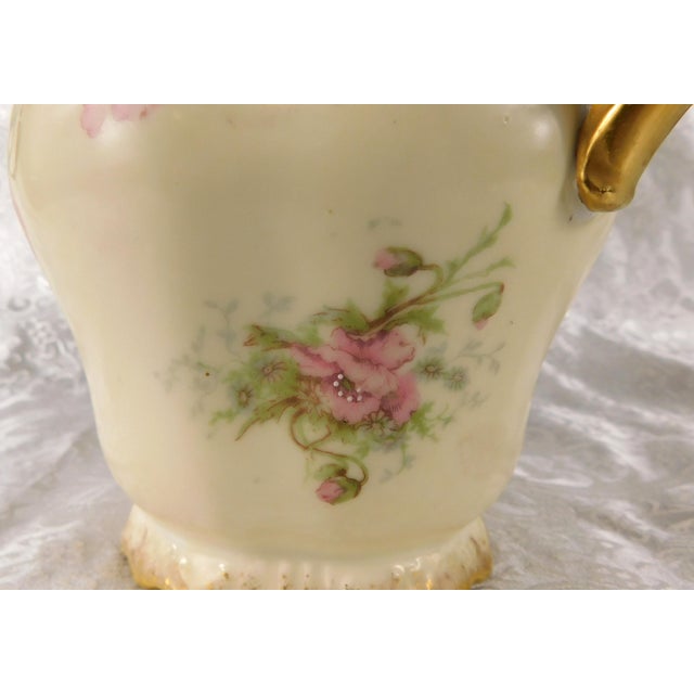 Late 18th Century Coiffe Et Cie and Lazeyras Rosenfel Lehman Limoges Chocolate Pot With No Lid For Sale - Image 4 of 14