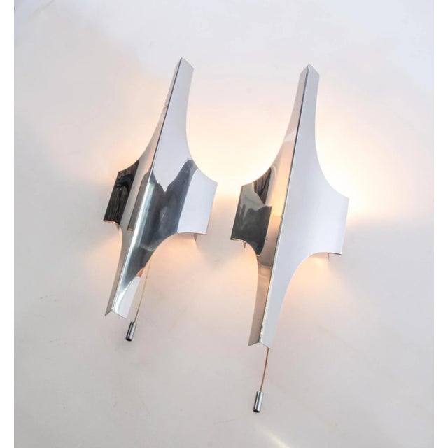 Mid-Century Modern Wall Sconces from Doria Leuchten, 1960, Set of 2 For Sale - Image 3 of 10