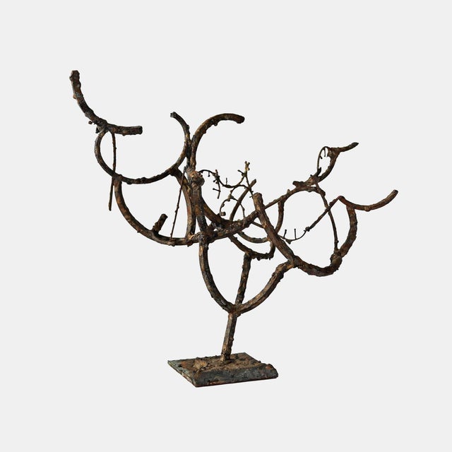 Brutalist Mid Century Sculpture For Sale - Image 3 of 12