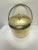 Mercury Glass Brass Ice Bucket For Sale - Image 4 of 5