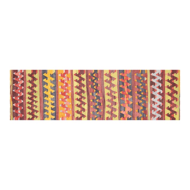1960s Turkish Kilim Rug For Sale