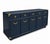 A beautiful American-made vintage sideboard from Drexel’s sought-after Accolade collection, refinished in a custom navy...