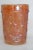 Imperial Carnival Glass Marigold Orange Windmill Pattern Tumbler For Sale - Image 10 of 11