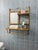 Vintage Bamboo Wall Shelf With Mirror and Towel Rack For Sale - Image 10 of 10
