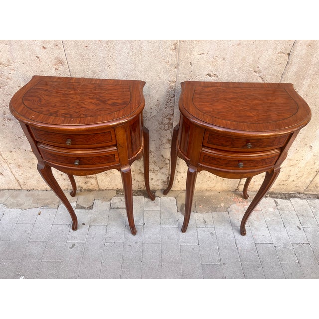 Liberty Bedside Tables, 1890s, Set of 2 For Sale - Image 3 of 8