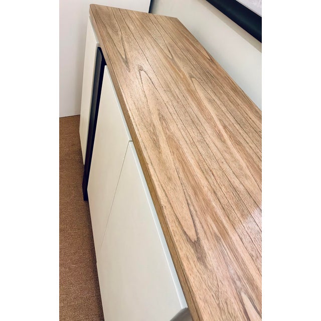 Modern Sienna, Black, and White Sideboard For Sale In Atlanta - Image 6 of 6