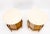Travertine Top Round Drum Shape Two Doors End Side Tables Night Stands - A Pair For Sale - Image 12 of 12