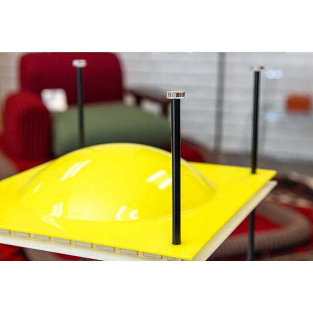 1950s Ettore Sottsass Ufo Lamp Arredoluce Italy 1957 Postmodern Space Age Design For Sale - Image 5 of 11