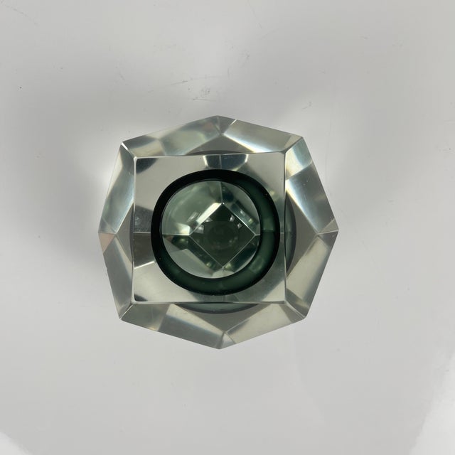 1970s Sommerso Ashtray in Murano Glass, Italy, 1970 For Sale - Image 5 of 12