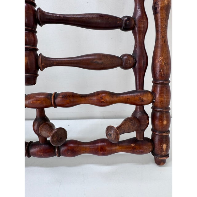Late 19th Century Antique French Wall Hat & Coat Rack For Sale - Image 5 of 6