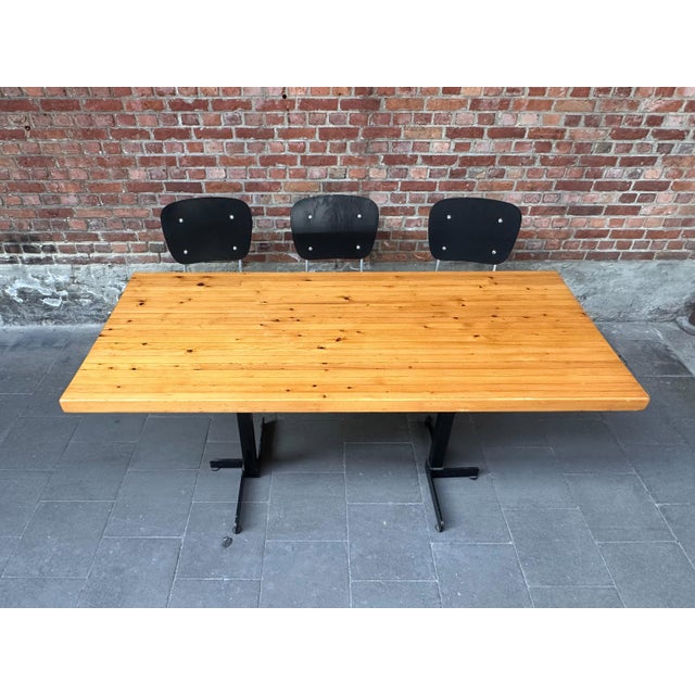 Dining Table by Charlotte Perriand for Les Arcs, France, 1960s For Sale - Image 15 of 18
