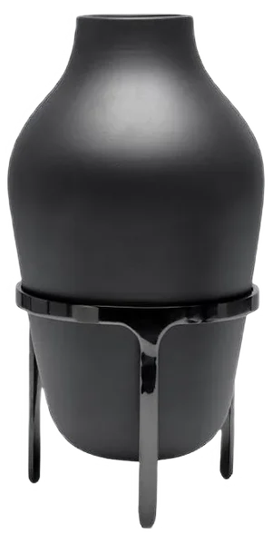 Large Titus I Anthracite Ceramic Vase by Jaime Hayon for Paola C.