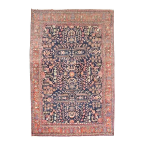 Antique Sarouk Fereghan Rug, 8'6'' X 11'10''
