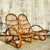 Vintage Coastal Rattan Double Lounge Chair For Sale - Image 10 of 10
