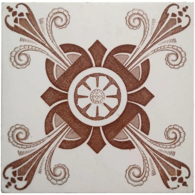 Antique Relief Tile from Le Claive, 1920s For Sale - Image 4 of 11