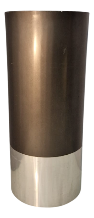 Vintage Umbrella Stand in Brass and Enameled Metal by Luigi Caccia Dominioni for Azucena