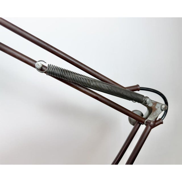 Vintage Brown Architect Table Lamp from Napako, 1950s For Sale - Image 11 of 18